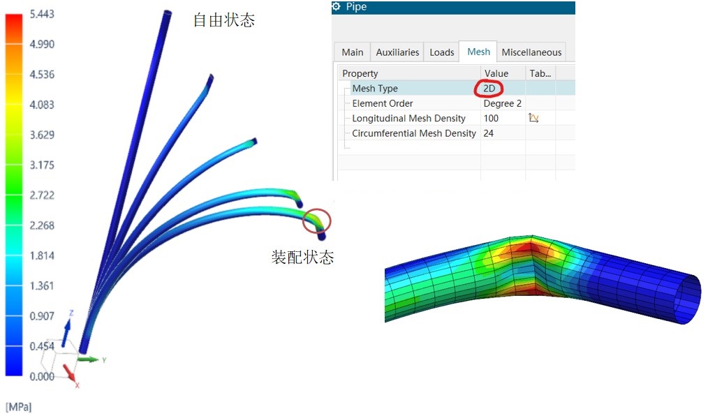 FlexiblePipe_2d_stress.jpg 管路线束屈曲